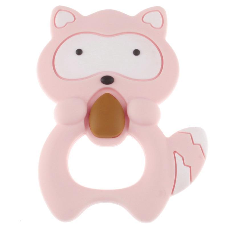 Unicorn Silicone Baby Teether Cartoon Animal BPA Free Rodents Teething Shower Gifts Koala Penguin Owl Fox For Kids