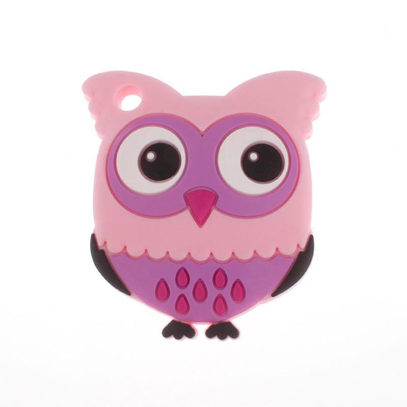 Unicorn Silicone Baby Teether Cartoon Animal BPA Free Rodents Teething Shower Gifts Koala Penguin Owl Fox For Kids