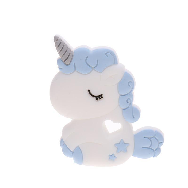 Unicorn Silicone Baby Teether Cartoon Animal BPA Free Rodents Teething Shower Gifts Koala Penguin Owl Fox For Kids