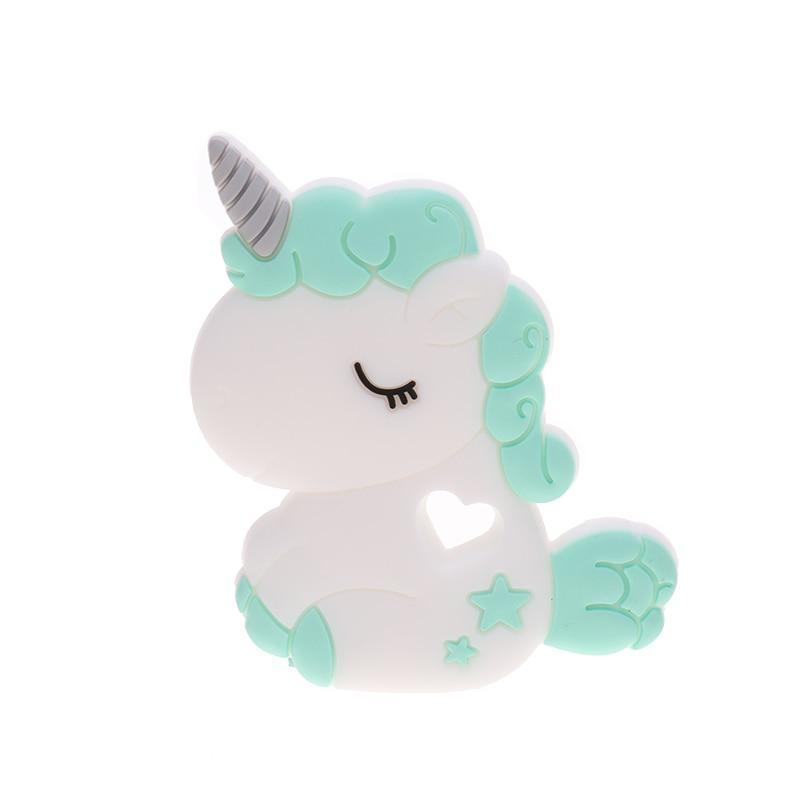 Unicorn Silicone Baby Teether Cartoon Animal BPA Free Rodents Teething Shower Gifts Koala Penguin Owl Fox For Kids