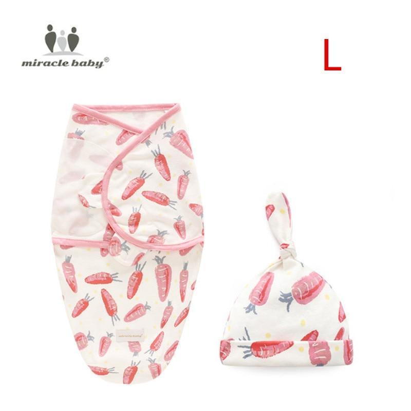 Baby Swaddle Blanket With Cap Swaddle Wrap Swaddling bag Baby Sleeping Bag
