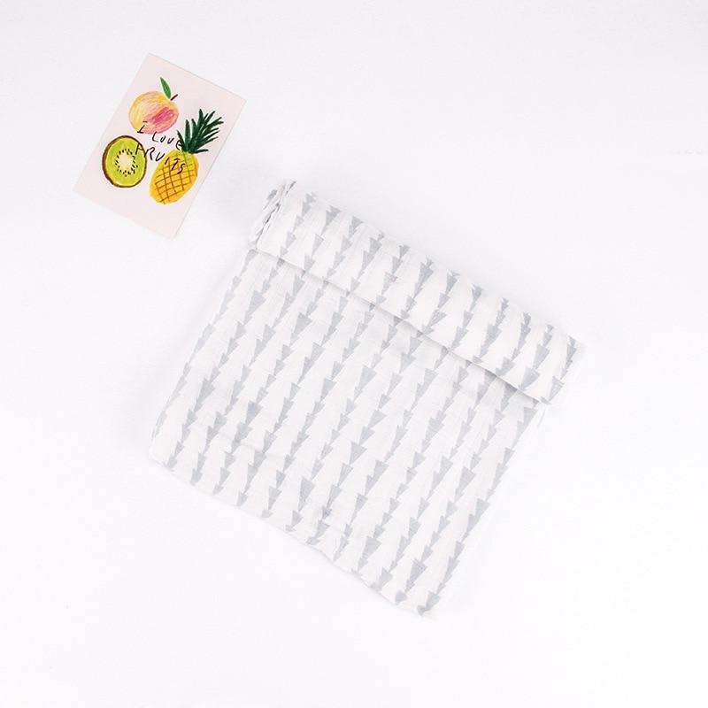 Newborn Swaddle Baby Multi-use Bamboo Cotton Blanket Infant Newborn Baby Wrap Blanket For Girls And Boys