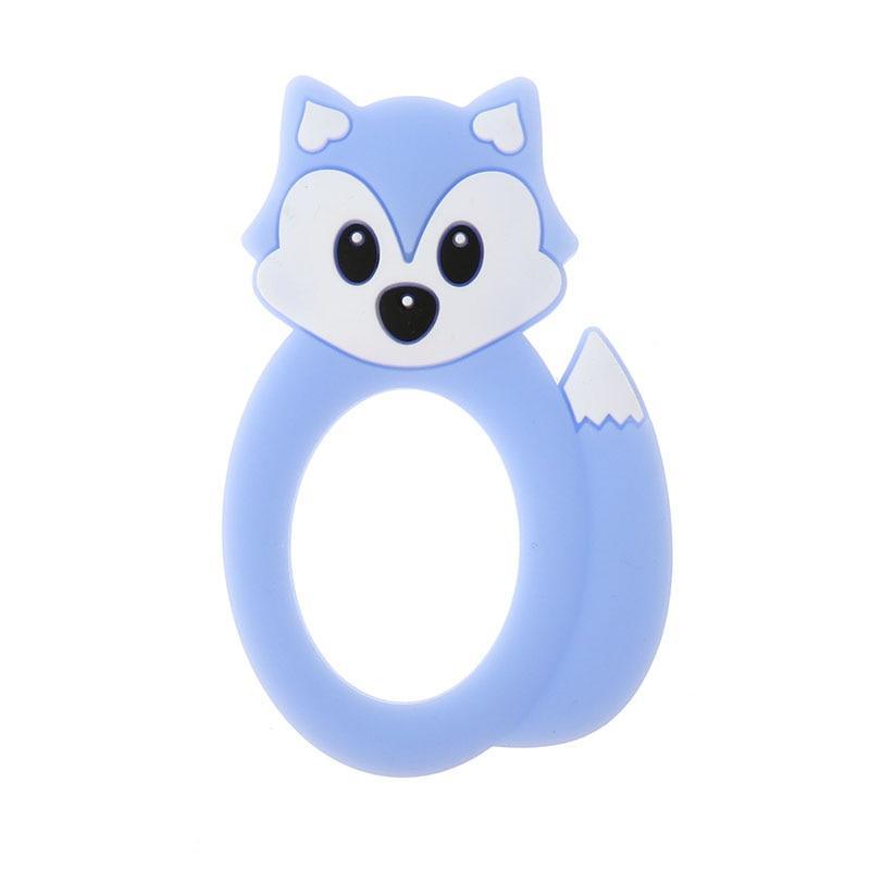Unicorn Silicone Baby Teether Cartoon Animal BPA Free Rodents Teething Shower Gifts Koala Penguin Owl Fox For Kids