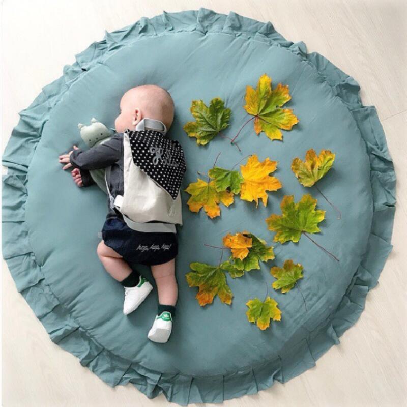 Baby Play Mat Infant Playmat Cotton Crawling Mat kids Game Rugs Children Room Floor Carpet Decorative Carpet For Photo Props For Kids