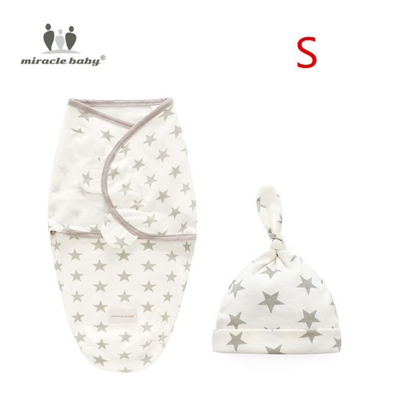 Baby Swaddle Blanket With Cap Swaddle Wrap Swaddling bag Baby Sleeping Bag