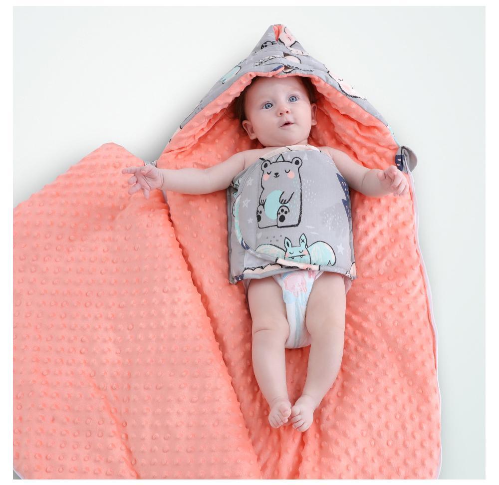 Newborn Baby Envelope Cocoon Model Sleeping Bag Infant Boy Girl Kids Sleep sack Swaddle Blanket For Baby Kids