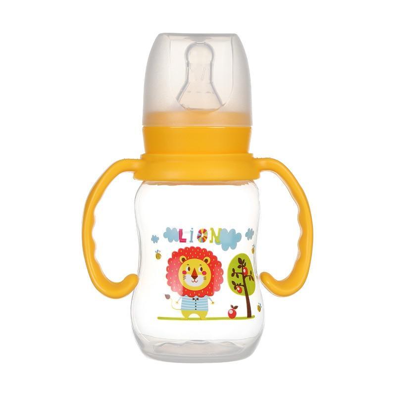 Baby Durable Infant Nursing Bottle Feeding Cup With Grip High Quality Nipple Baby Feeding Bottle