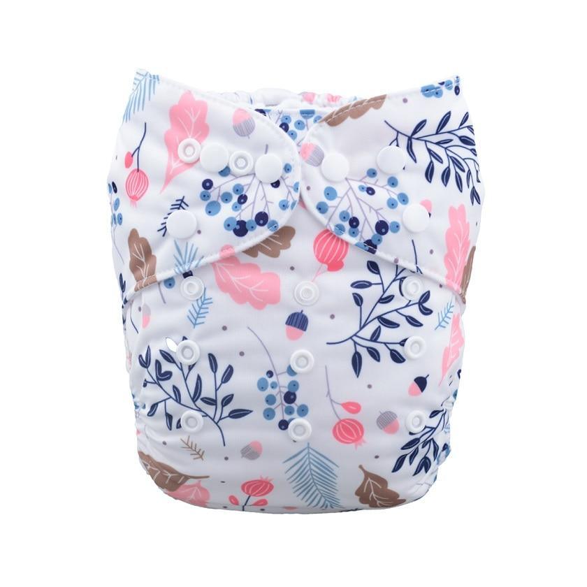 Baby One Size Fits All Reusable Baby Cloth Diaper with Microfiber Insert Diaper For Baby Boys and Baby Girls In Modern New Printed Design