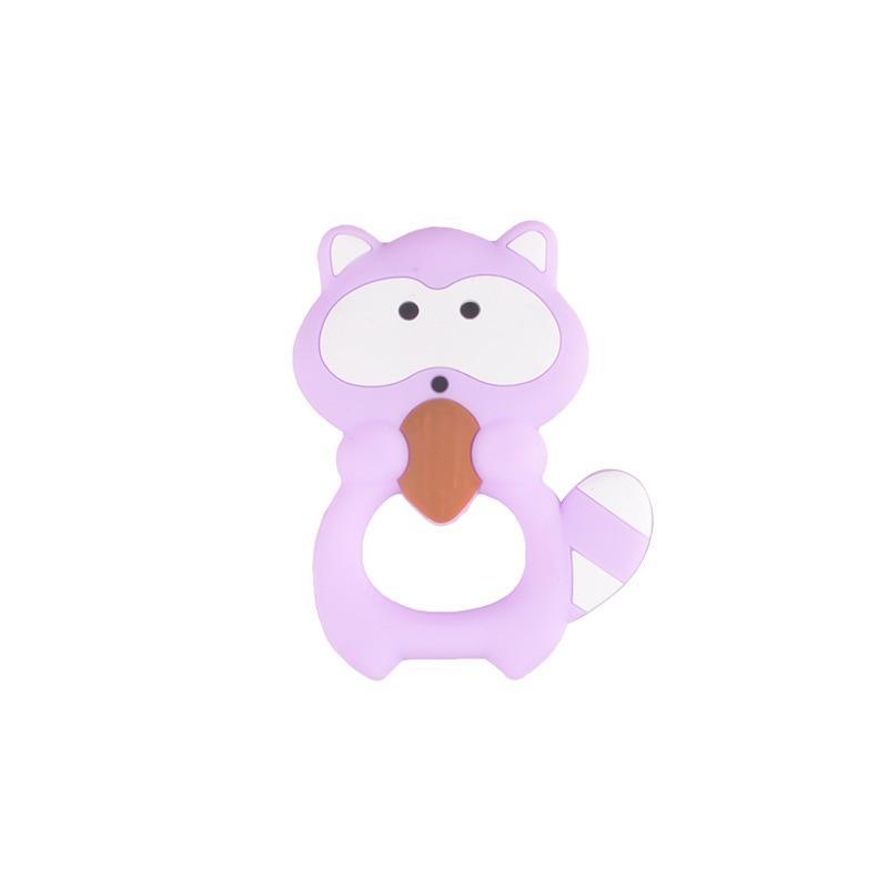Food Grade Silicone Teethers Animal Fox Koala Teether Baby Silicone Chew Charms Kids Teething Gift Toddler Toys