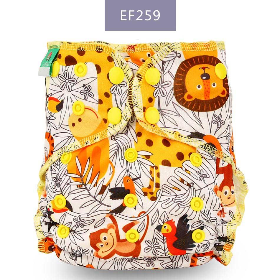 Baby Cloth Diaper Reusable Heavy Wetter Hybrid Waterproof Bamboo Washable Baby Nappy Diapers For Girls and Boys Baby