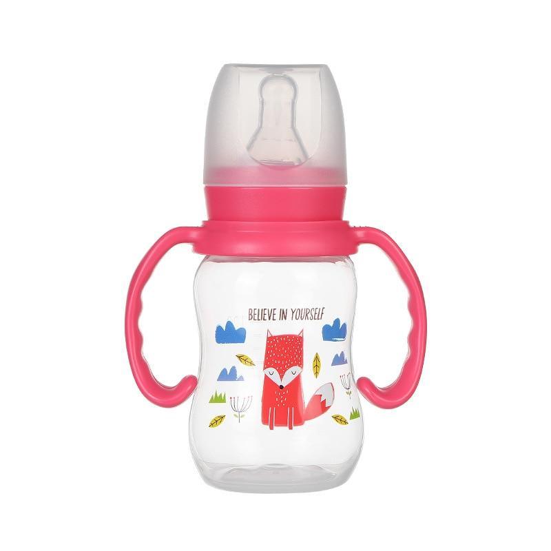 Baby Durable Infant Nursing Bottle Feeding Cup With Grip High Quality Nipple Baby Feeding Bottle
