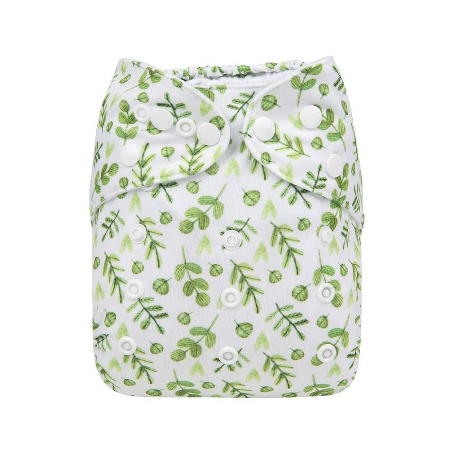 Baby One Size Fits All Reusable Baby Cloth Diaper with Microfiber Insert Diaper For Baby Boys and Baby Girls In Modern New Printed Design