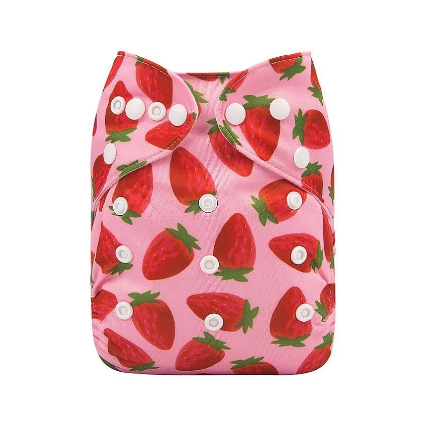 Baby One Size Fits All Reusable Baby Cloth Diaper with Microfiber Insert Diaper For Baby Boys and Baby Girls In Modern New Printed Design
