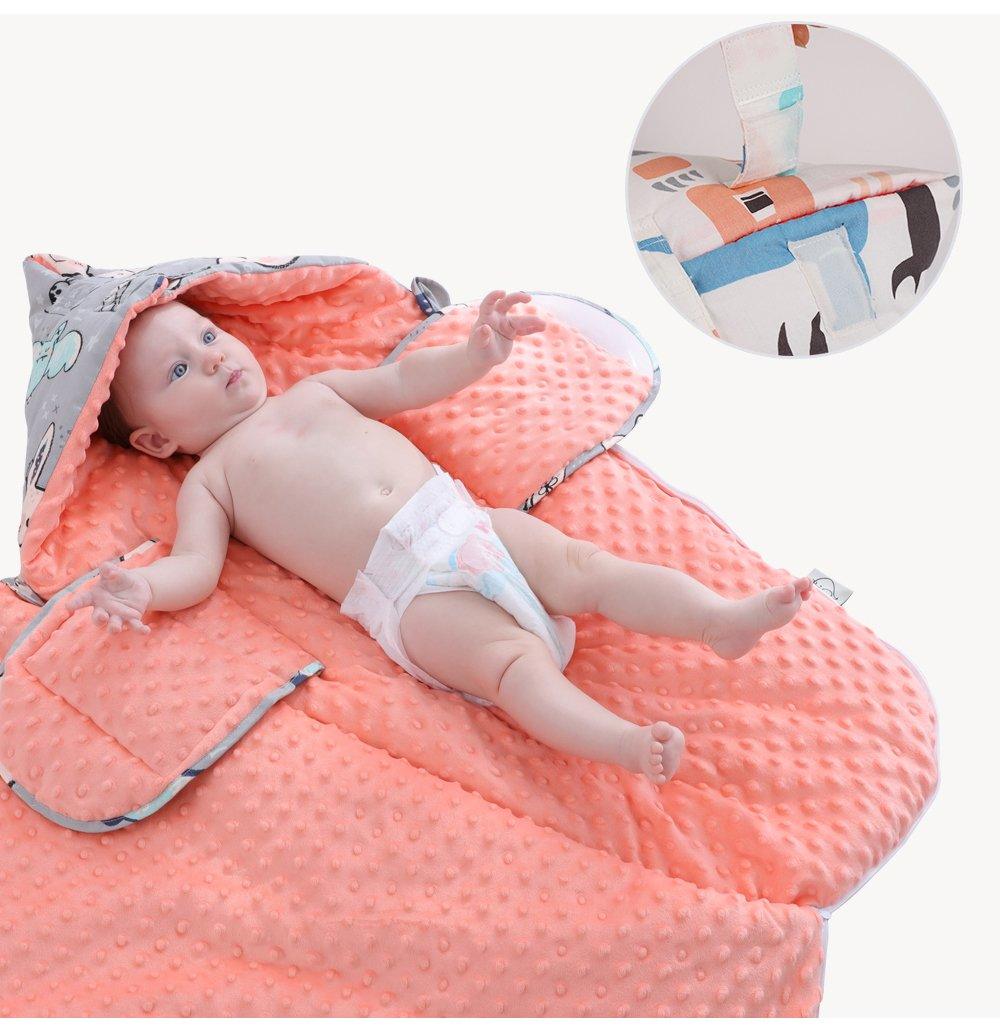 Newborn Baby Envelope Cocoon Model Sleeping Bag Infant Boy Girl Kids Sleep sack Swaddle Blanket For Baby Kids