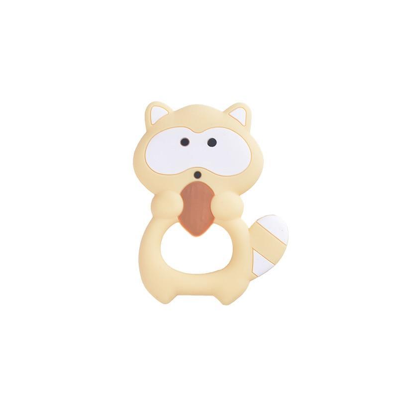 Food Grade Silicone Teethers Animal Fox Koala Teether Baby Silicone Chew Charms Kids Teething Gift Toddler Toys