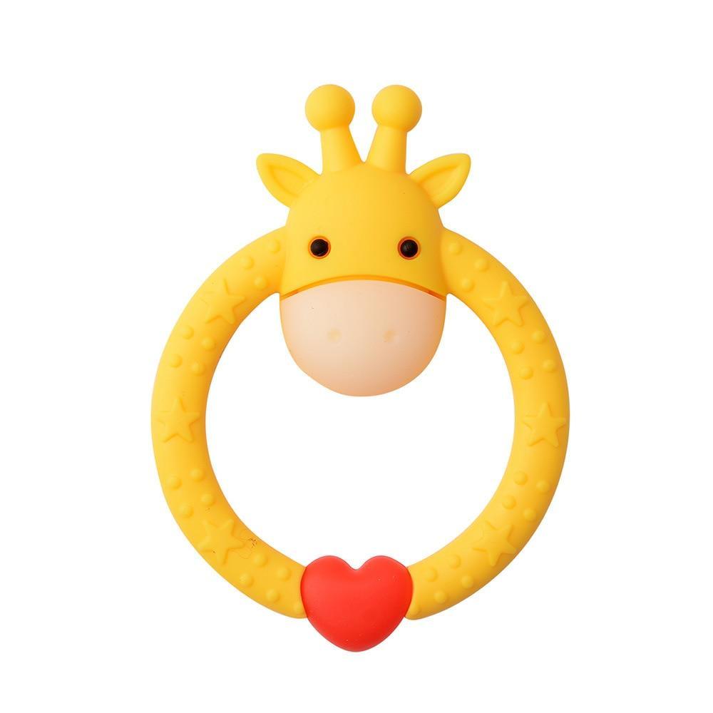 Cute Animal Baby Silicone Teether Child Supplies Baby Nursing Dental Care Child Sucking Toy Perfect For Kids And Parents
