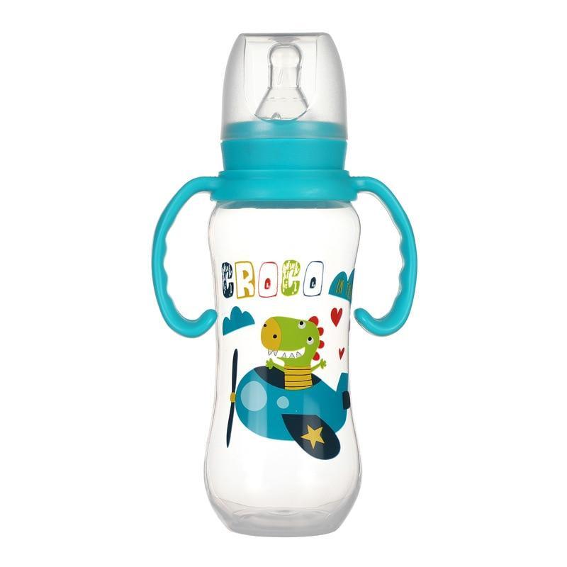 Baby Durable Infant Nursing Bottle Feeding Cup With Grip High Quality Nipple Baby Feeding Bottle