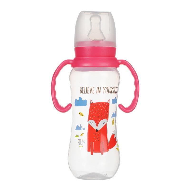 Baby Durable Infant Nursing Bottle Feeding Cup With Grip High Quality Nipple Baby Feeding Bottle