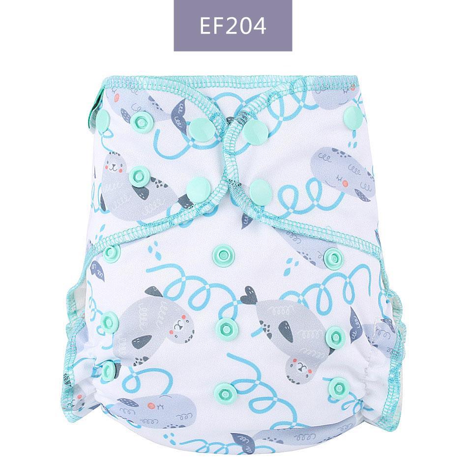 Baby Cloth Diaper Reusable Heavy Wetter Hybrid Waterproof Bamboo Washable Baby Nappy Diapers For Girls and Boys Baby