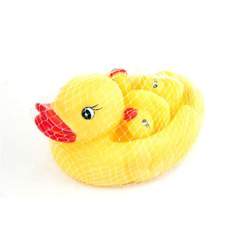 Baby Shower Bath Toys Little Duck Set Baby Kids Toy Storage Mesh Toy Bag Net Bathroom Organizer Toys For Kids