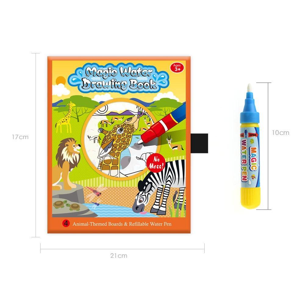 Magic Water Drawing Books Coloring Books Doodle & Magic Pen Painting Drawing Board Children Painting Toys Birthday Gifts