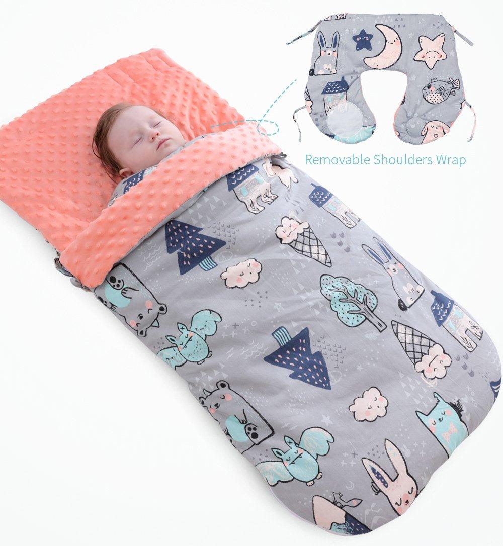 Newborn Baby Envelope Cocoon Model Sleeping Bag Infant Boy Girl Kids Sleep sack Swaddle Blanket For Baby Kids