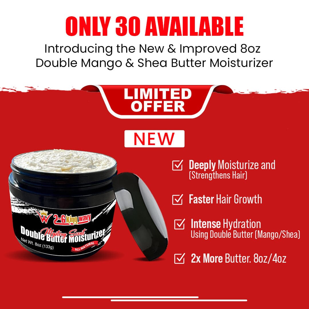 Double Butter Hair Moisturizer for Dry, Coarse Hair