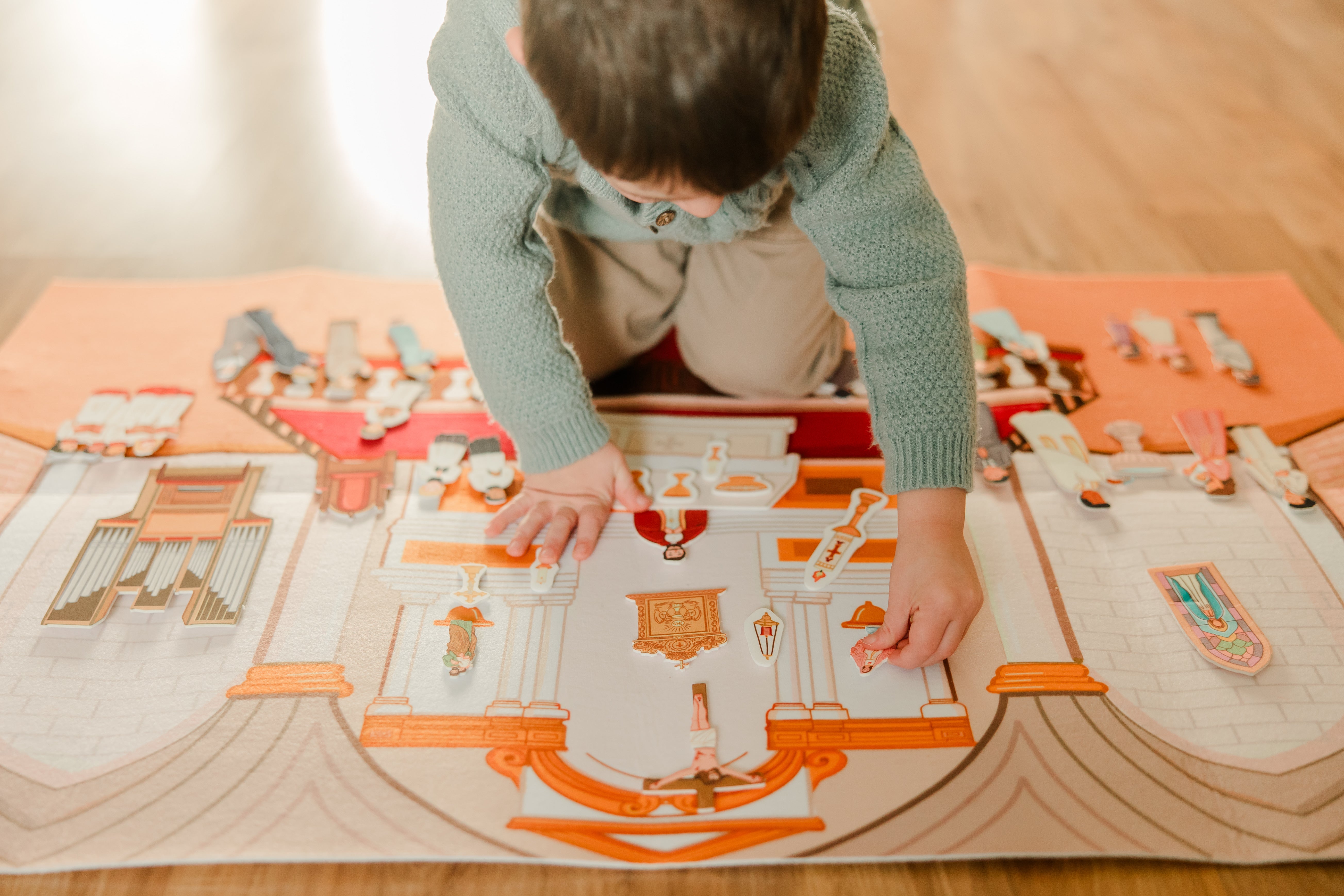 Pray & Play Church Story Board