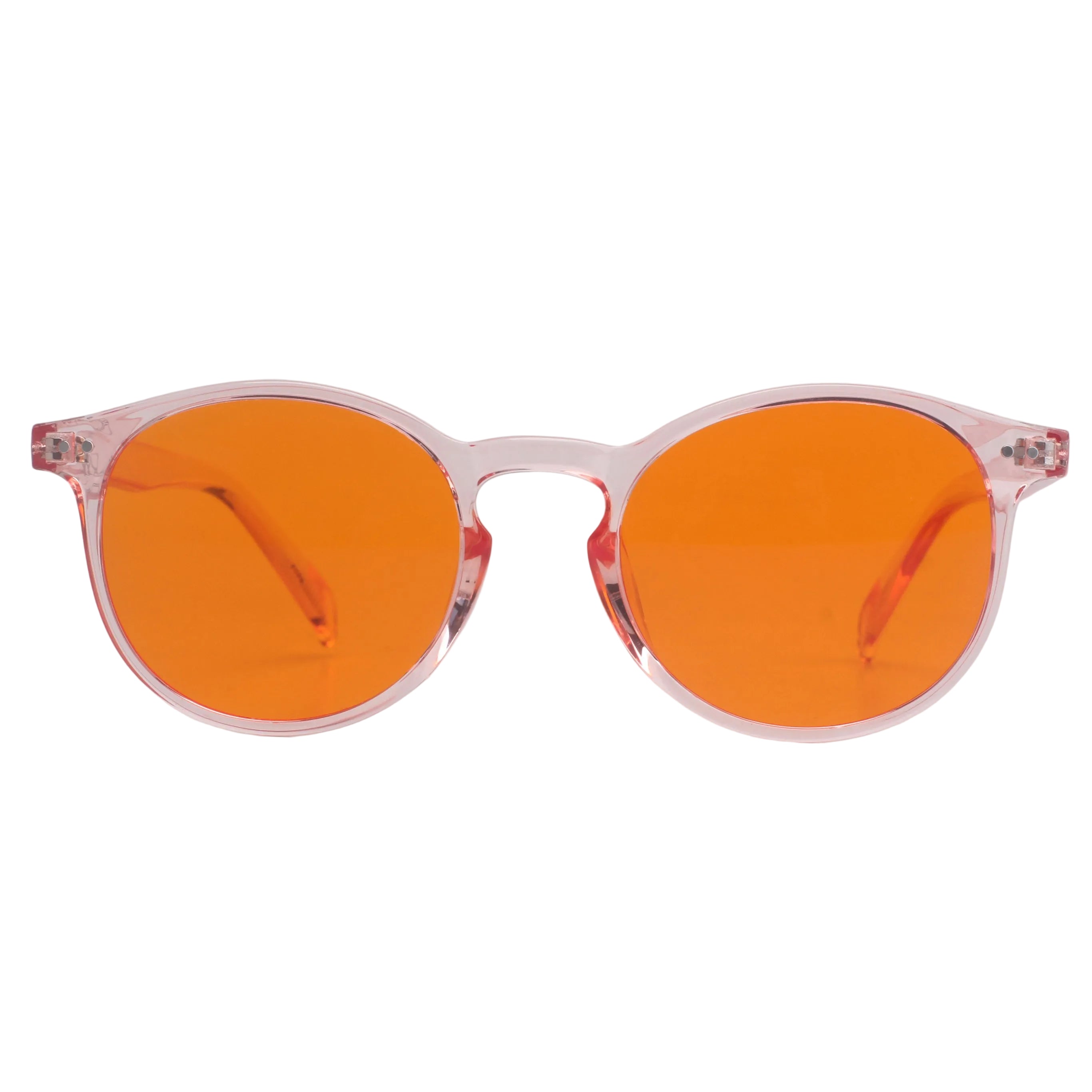 Rose Quartz Blue Light Blocking Glasses - DreamWalkerz Crystal Collection