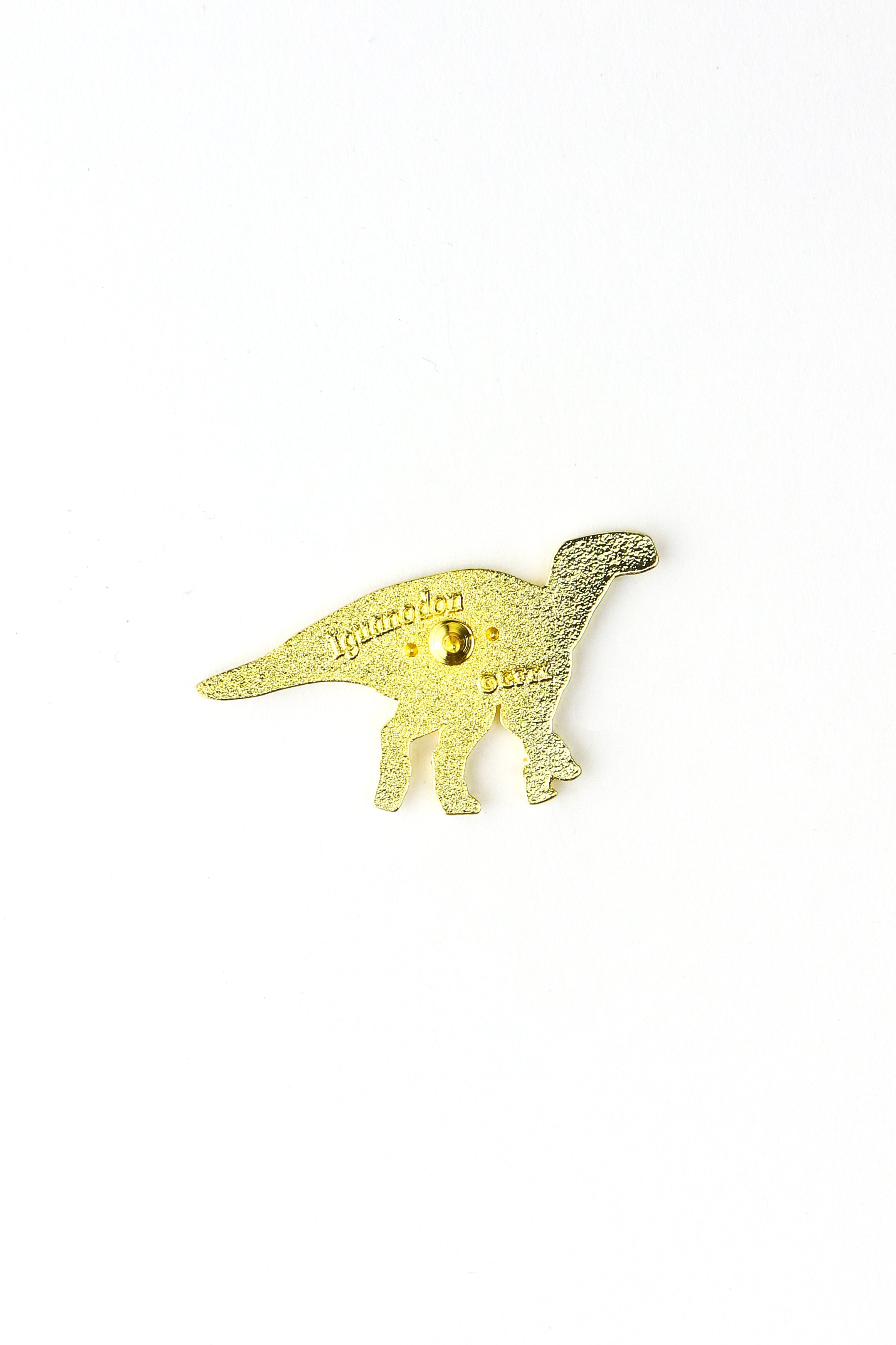 Iguanodon Enamel Pin (Iguanodon bernissartensis)