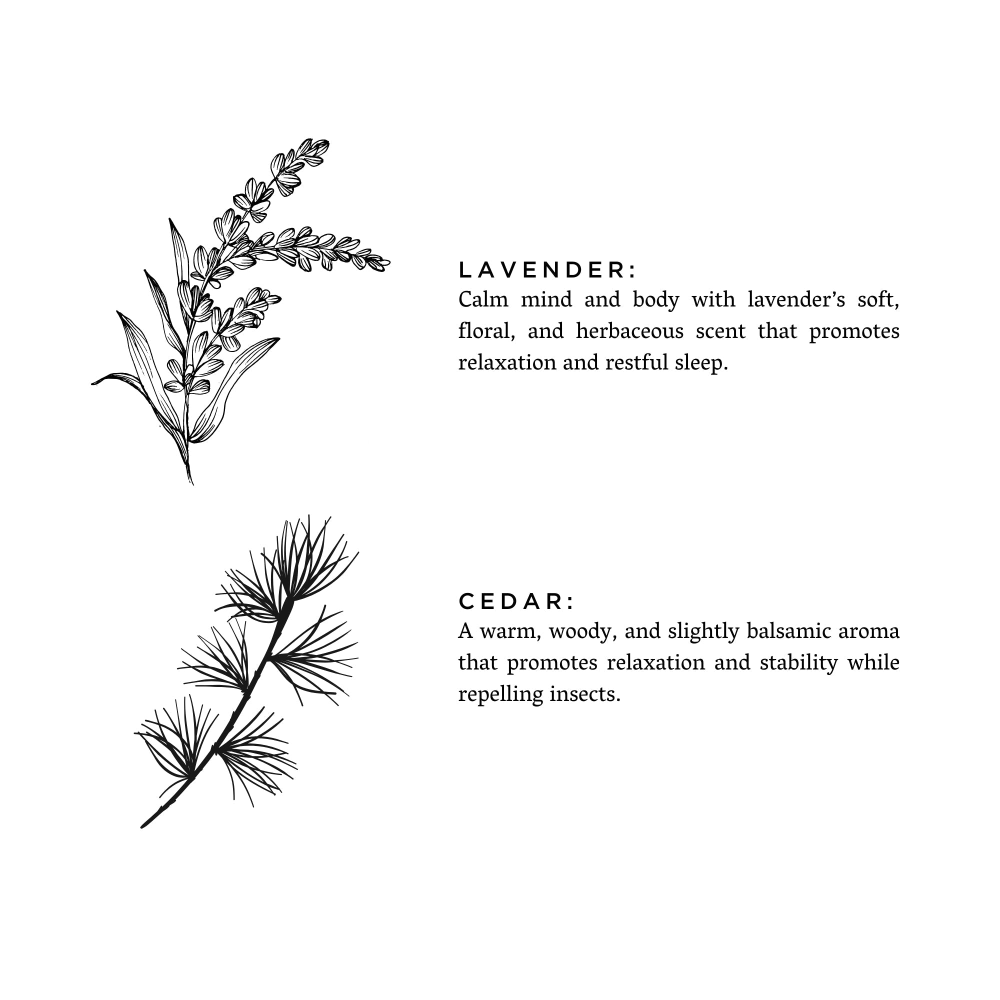 Linen Spray - Lavender + Cedar