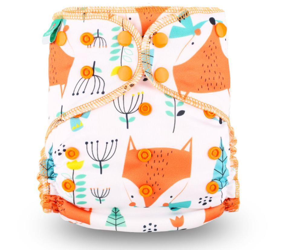 Baby Cloth Diaper Reusable Heavy Wetter Hybrid Waterproof Bamboo Washable Baby Nappy Diapers For Girls and Boys Baby