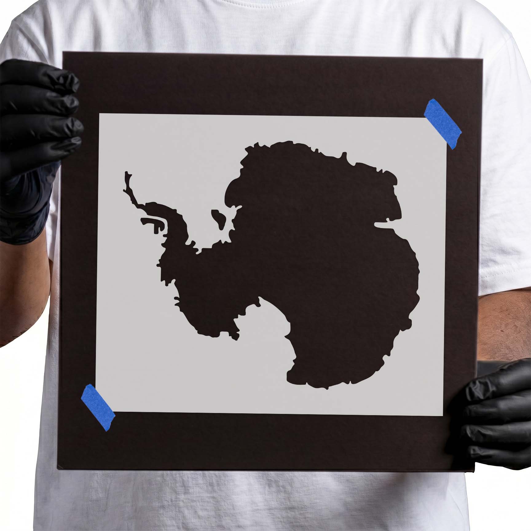 Antarctica Stencil