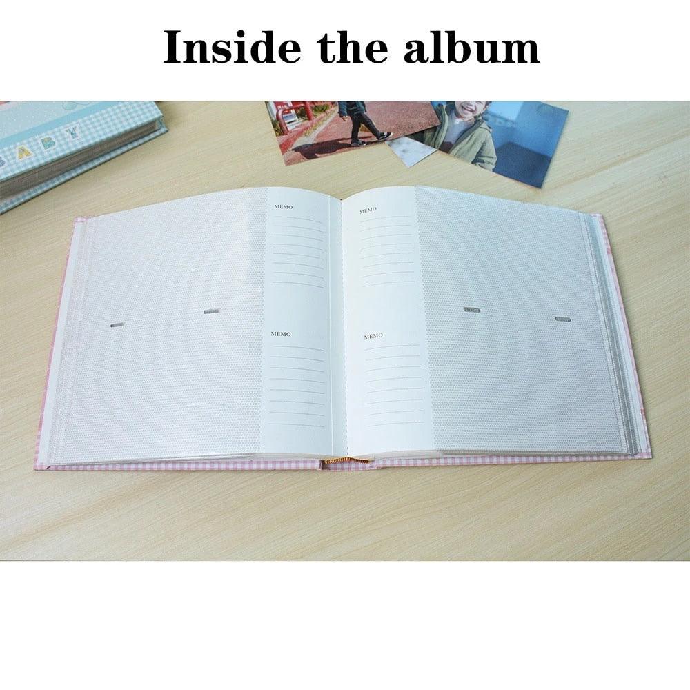 Baby Growth Commemorative Album Kindergarten Graduation Gift Postcard Storage Birthday 6-inch Photo Album 200 Sheets Home Decor House Decoration DIY Memorable Gifts For Loved Ones