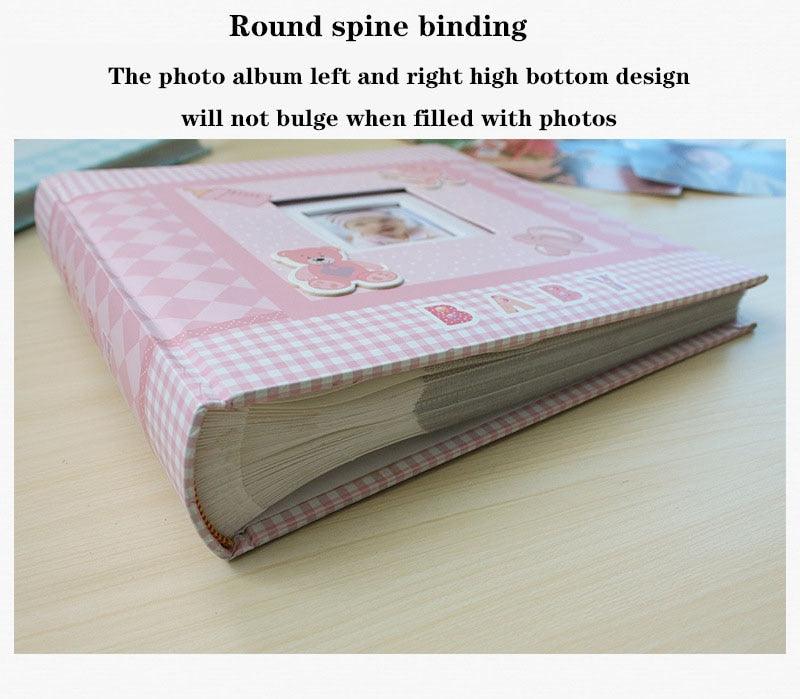 Baby Growth Commemorative Album Kindergarten Graduation Gift Postcard Storage Birthday 6-inch Photo Album 200 Sheets Home Decor House Decoration DIY Memorable Gifts For Loved Ones