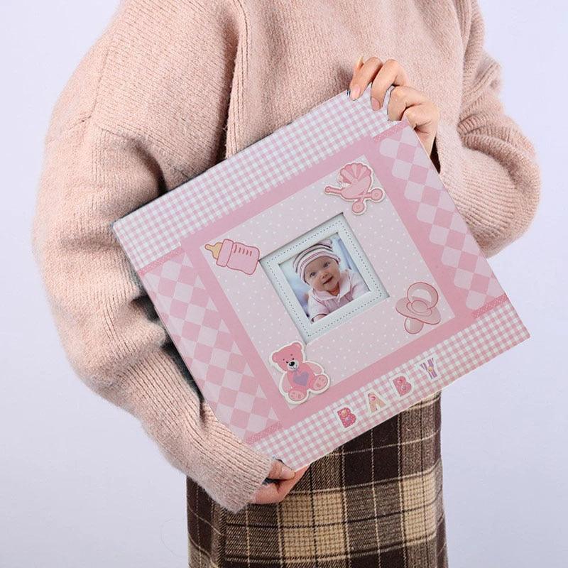 Baby Growth Commemorative Album Kindergarten Graduation Gift Postcard Storage Birthday 6-inch Photo Album 200 Sheets Home Decor House Decoration DIY Memorable Gifts For Loved Ones
