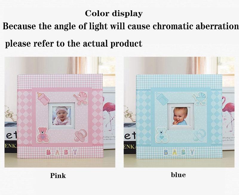 Baby Growth Commemorative Album Kindergarten Graduation Gift Postcard Storage Birthday 6-inch Photo Album 200 Sheets Home Decor House Decoration DIY Memorable Gifts For Loved Ones