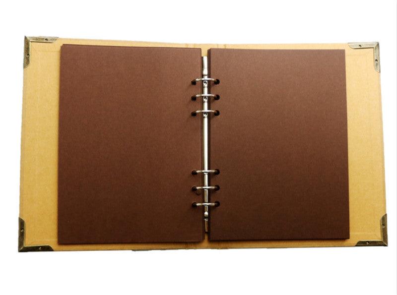 Blank Cover Albums Kraft Paper Diary Hand -Painted Graffiti Scrapbook Book Memory Album Home Decor House Decoration DIY Memorable Gifts For Loved Ones