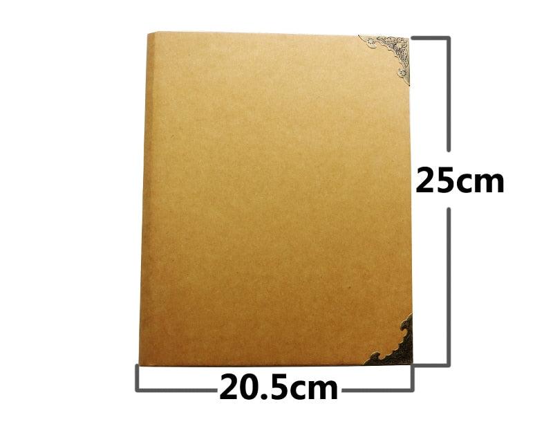 Blank Cover Albums Kraft Paper Diary Hand -Painted Graffiti Scrapbook Book Memory Album Home Decor House Decoration DIY Memorable Gifts For Loved Ones