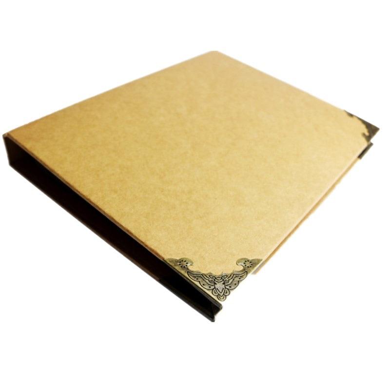 Blank Cover Albums Kraft Paper Diary Hand -Painted Graffiti Scrapbook Book Memory Album Home Decor House Decoration DIY Memorable Gifts For Loved Ones