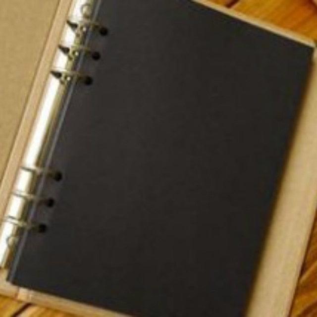 Blank Cover Albums Kraft Paper Diary Hand -Painted Graffiti Scrapbook Book Memory Album Home Decor House Decoration DIY Memorable Gifts For Loved Ones