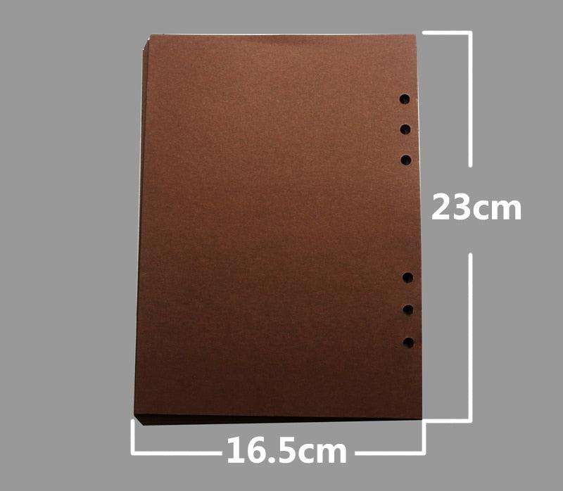 Blank Cover Albums Kraft Paper Diary Hand -Painted Graffiti Scrapbook Book Memory Album Home Decor House Decoration DIY Memorable Gifts For Loved Ones