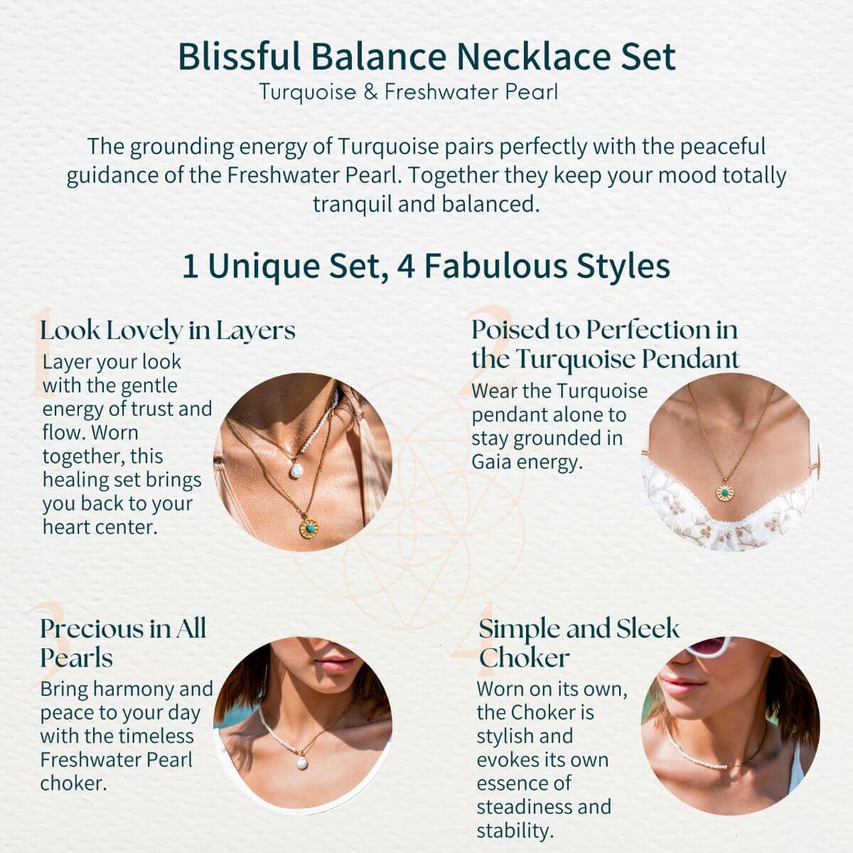 Blissful Balance Necklace Set