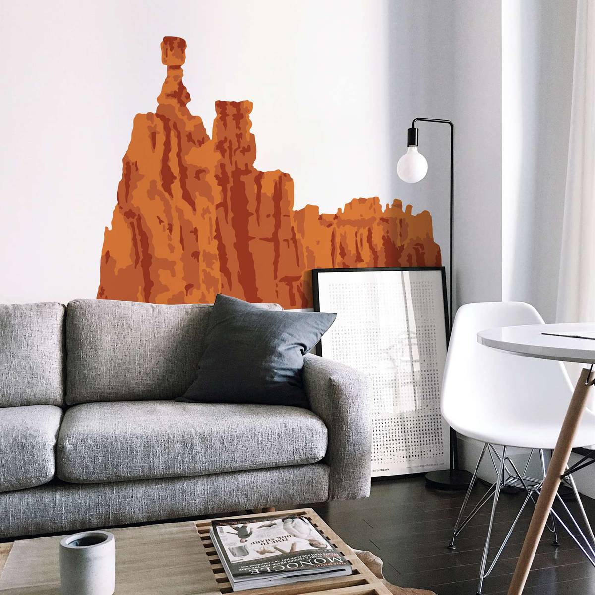 Bryce Canyon National Park Wall Mural Stencil Set