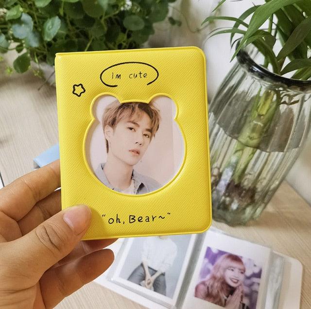 Cartoon Album Clear Pockets Holds 36 Mini Photos Photo Album for Name Card 7s 8 25 50s Mini Photo Album Family Scrapbook Albums As Gifts