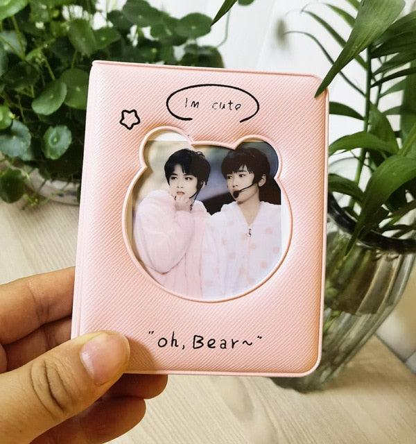 Cartoon Album Clear Pockets Holds 36 Mini Photos Photo Album for Name Card 7s 8 25 50s Mini Photo Album Family Scrapbook Albums As Gifts