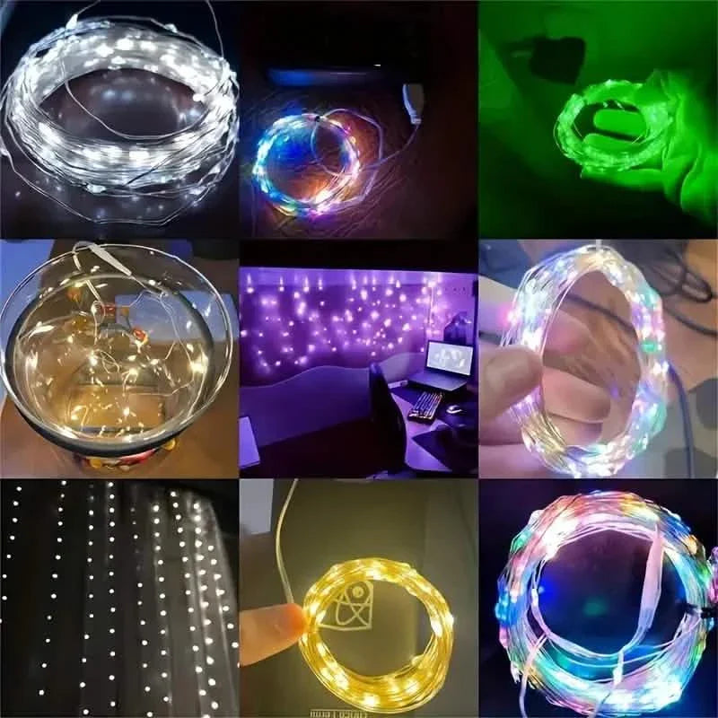 Creative String Lights For Bedroom, Party, Wedding, Outdoor Camping Hiking and Decoration