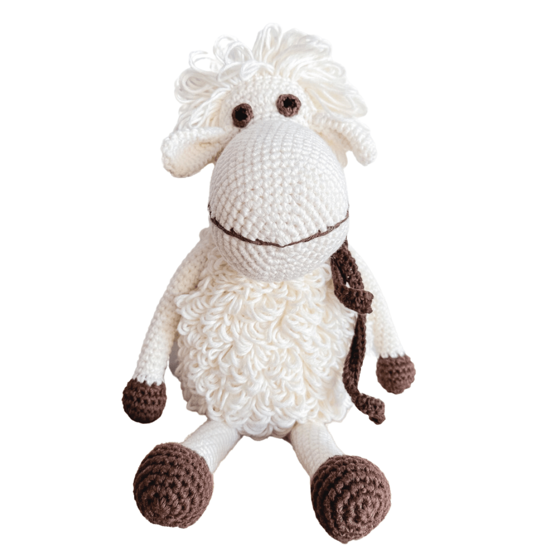 Darla the sheep - white