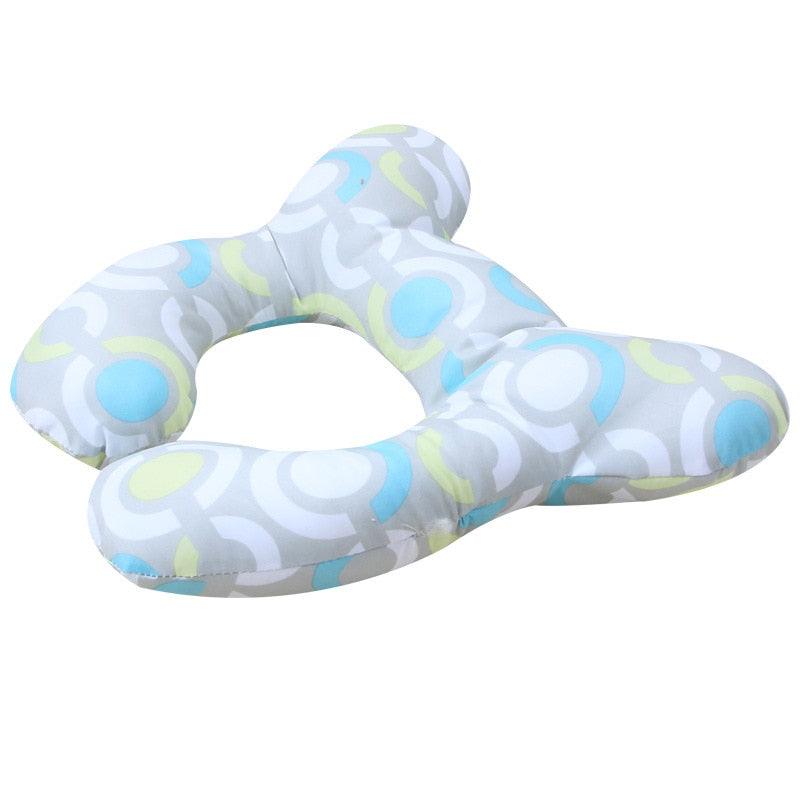 Kids Children Baby Pillow Soft Neck Support Infant Car Cushion U-Shape Cotton Infant Nursing Pillow Toddler Sleep Positioner Air Mesh Organic Cotton Protection for Flat Head Baby Pillow for Newborn Breathable Adjustable Infants and Baby Neck Head Support