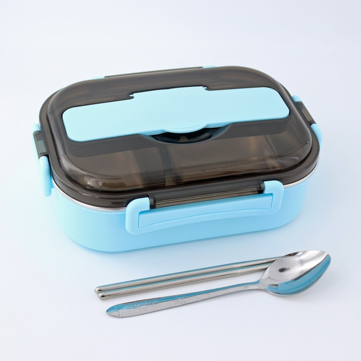 Bento Lunch Box – Includes Thermos Bag, Spoon & Chopsticks